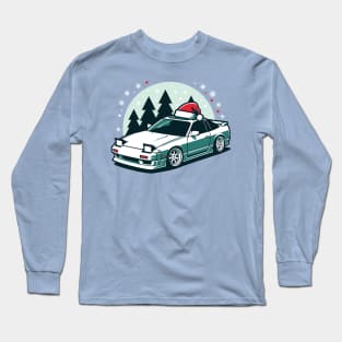 WHITE 180SX CHRISTMAS EDITION Long Sleeve T-Shirt